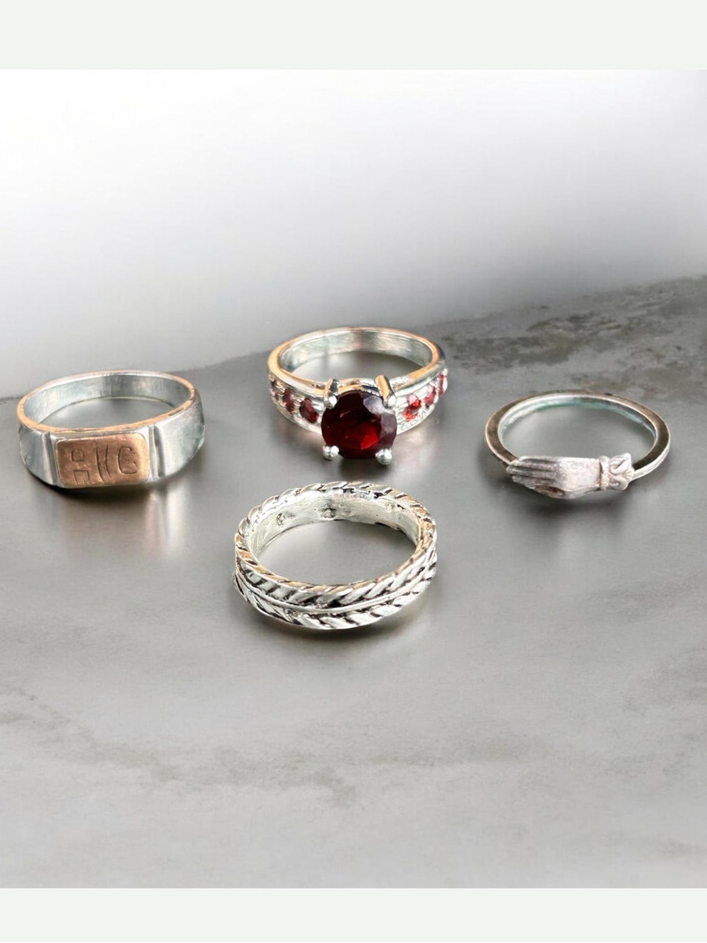 Vintage “As Is” Ring Lot